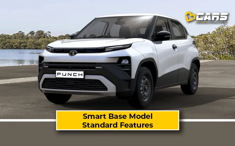 2026 Tata Punch Smart Base Model Standard Features
