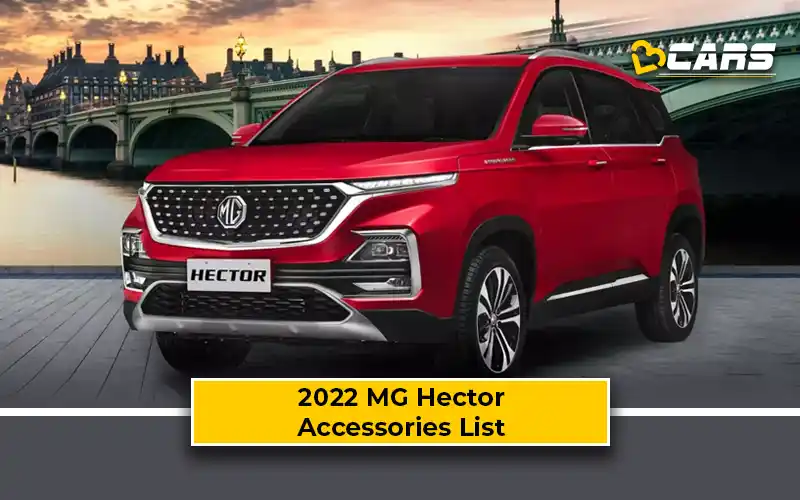 Recommended Accessories For MG Hector Price