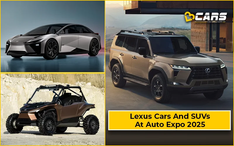 All New Lexus Cars And SUVs At Auto Expo 2025