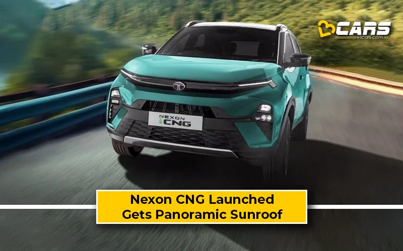 2024 Tata Nexon CNG Launched At Rs. 8.99 Lakh – Gets Panoramic Sunroof