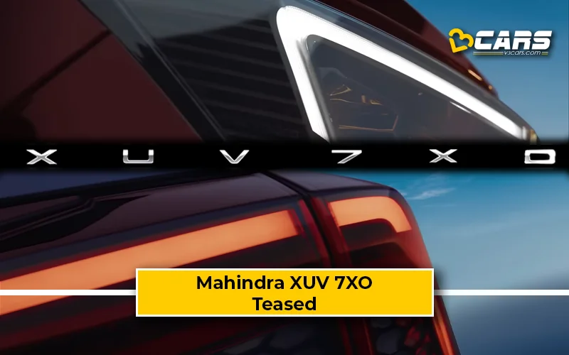 2026 Mahindra XUV 7XO Teased Ahead Of Global Debut In January 2026