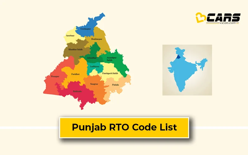 Punjab RTO Codes List - 2024 Updated PB RTO City Codes