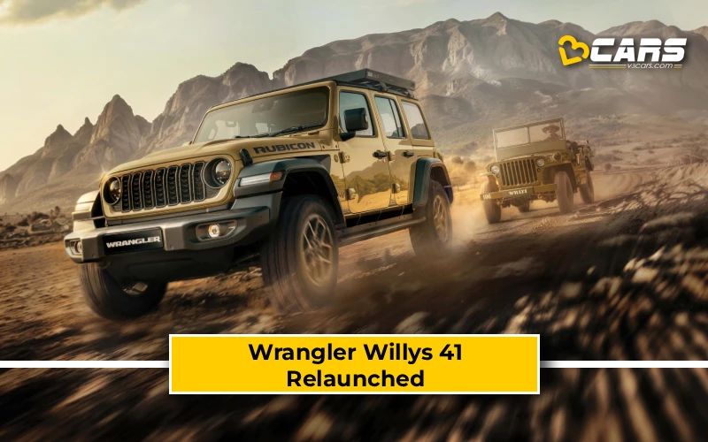 Wrangler Willys 41 Relaunched