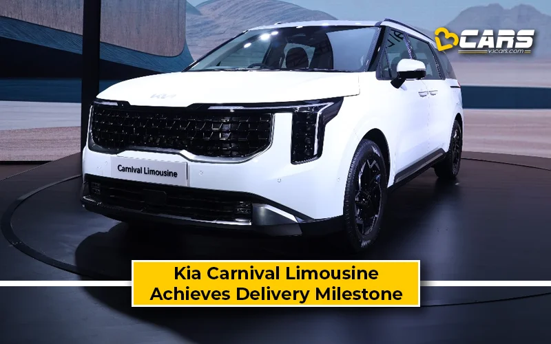 Kia Carnival Limousine Crosses 400 Deliveries In 2 Months