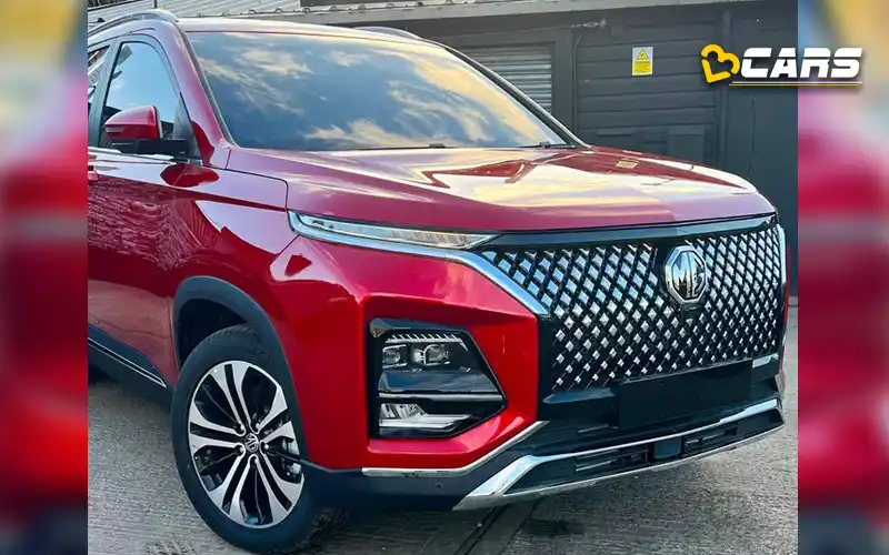 2023 MG Hector Facelift Leaked Ahead Of Launch