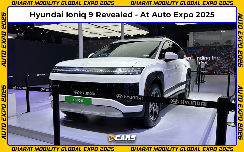 Auto Expo 2025: Hyundai Ioniq 9 Electric SUV Revealed