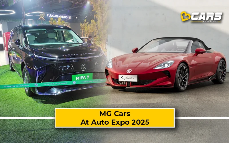 All New MG Cars At Auto Expo 2025