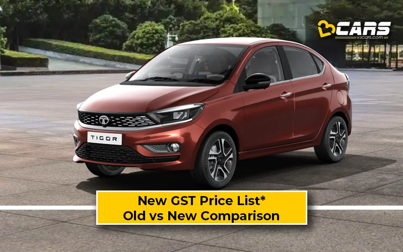 Tata Tigor — New GST Rate List