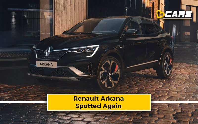 Renault Arkana Coupe SUV Spied Again