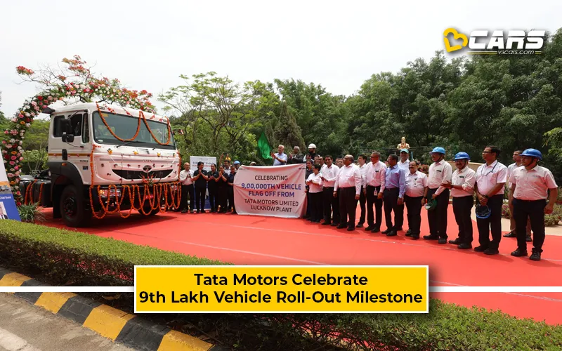 Tata Celebrate 9th Lakh Vehicle Rollout