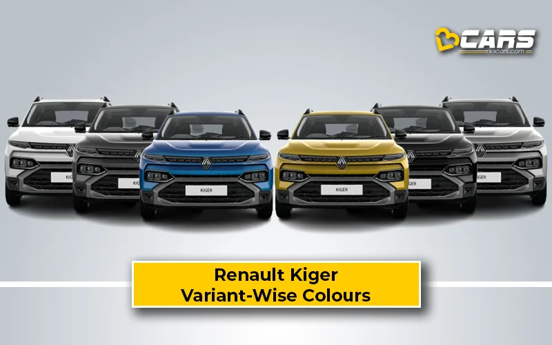 2025 Renault Kiger – All Exterior Colour Options (Variant-Wise)