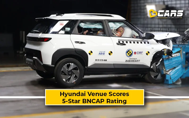 2026 Hyundai Venue Scores 5-Star Safety Rating In BNCAP Crash Tests