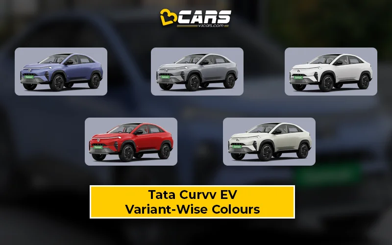 2024 Tata Curvv EV Exterior Colour Options