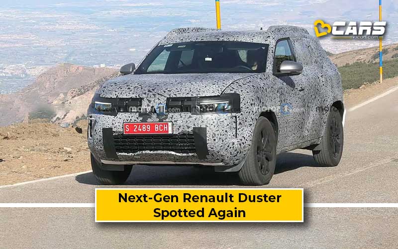 Next-Gen Renault Duster Spotted On Test Again