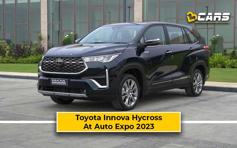 2023 Auto Expo - Toyota To Showcase Innova Hycross MPV