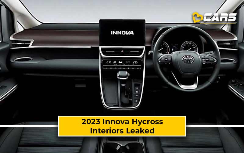 2023 Toyota Innova Hycross Interiors Leaked