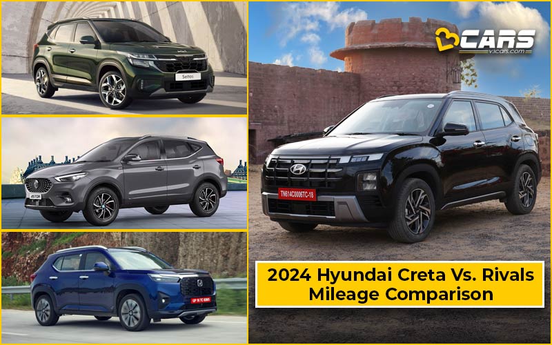 2025 Hyundai Creta Facelift Fuel Efficiency Compared With Rivals