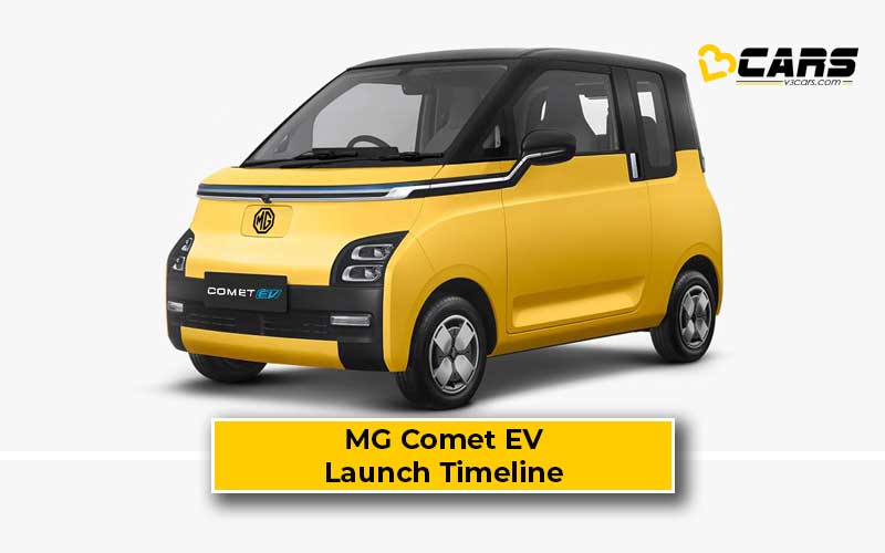 Mg Comet Ev Launch Timeline Mg Cars Asia