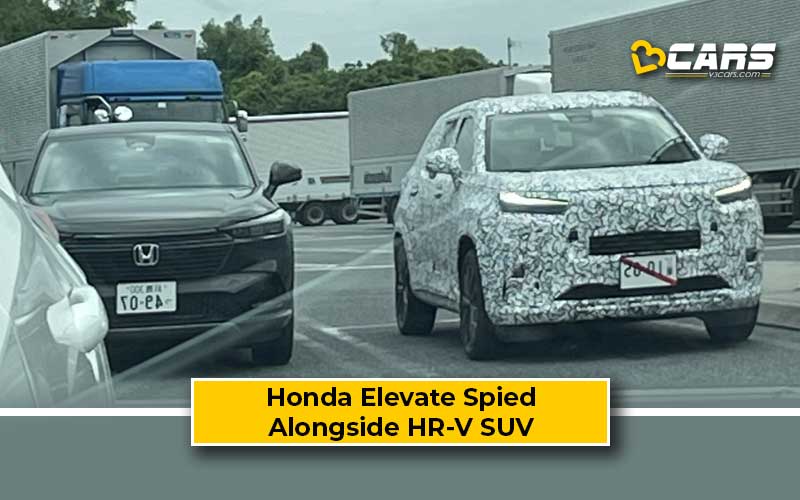 Honda Elevate SUV Spotted With HRV