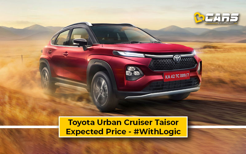 Toyota Taisor Expected Price Variant-Wise Calculation - #WithLogic