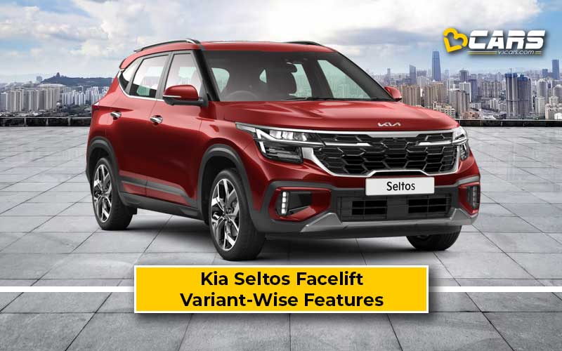 Kia Seltos Facelift Safety Features - Standard, Variant-wise Comparison