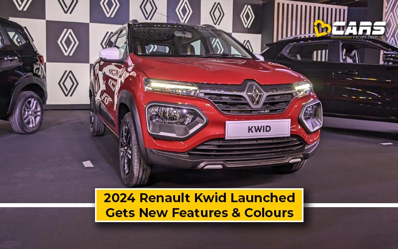 2024 Renault Kwid Launched – Gets New Features, Dual-Tone Colours