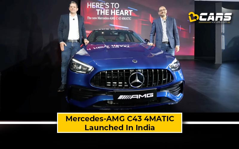 2024 MercedesBenz C43 Performance Sedan Launched In India