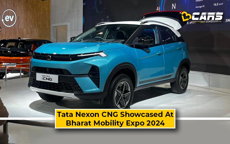 2024 Tata Nexon CNG Debuts At Bharat Mobility Global Expo