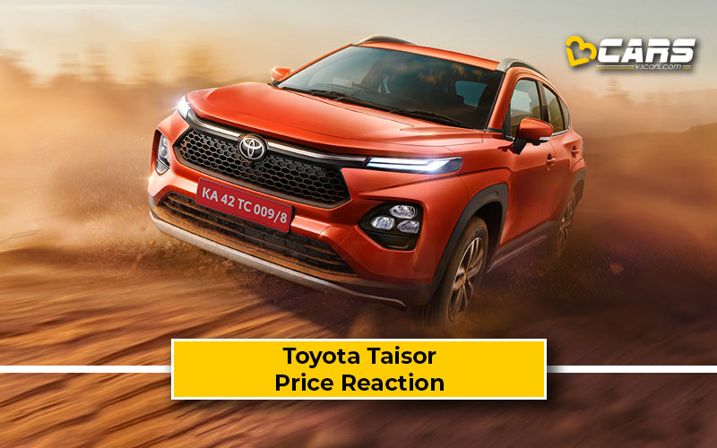 2024 Toyota Taisor Price Reaction — Expected Vs Launch Price