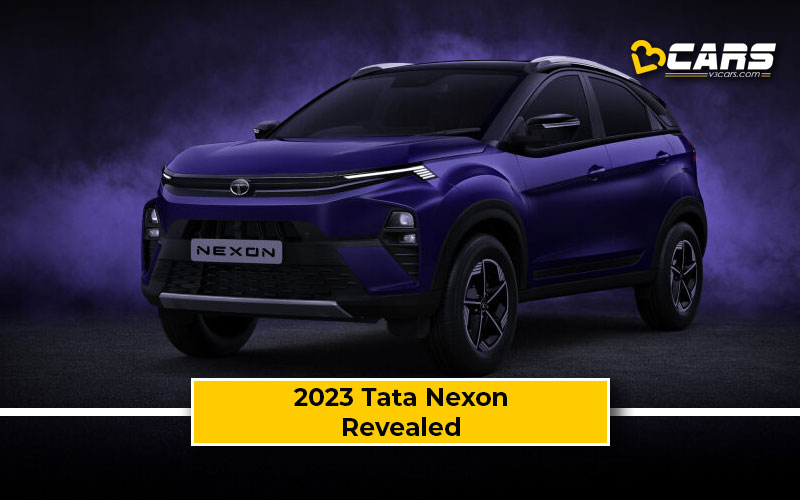 Tata Nexon Facelift Unveiled: Old Vs New In Pics