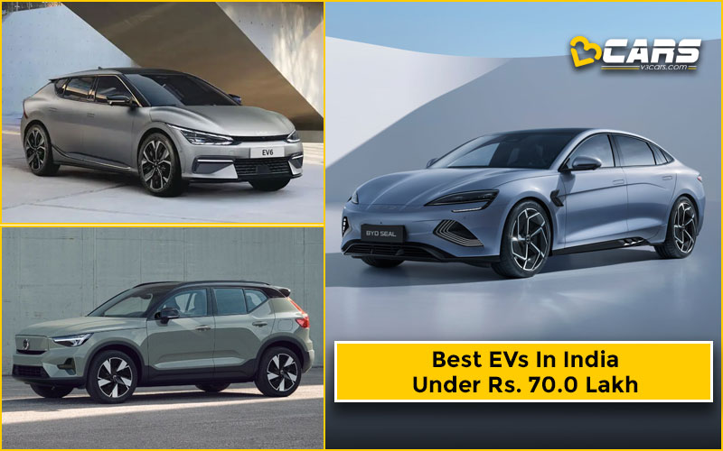 Best EVs Under 70 Lakh In India (Updated)