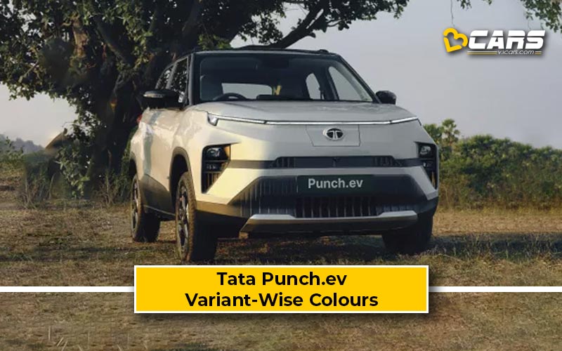 2024 Tata Punch EV – All Exterior Colour Options (Variant-Wise)