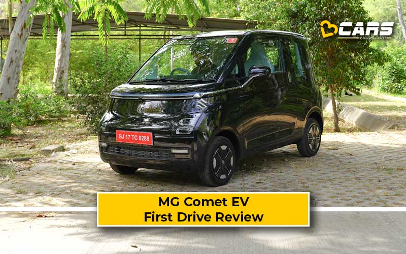 MG Comet EV First Drive Review Range, Space, Features, Exterior, Interior