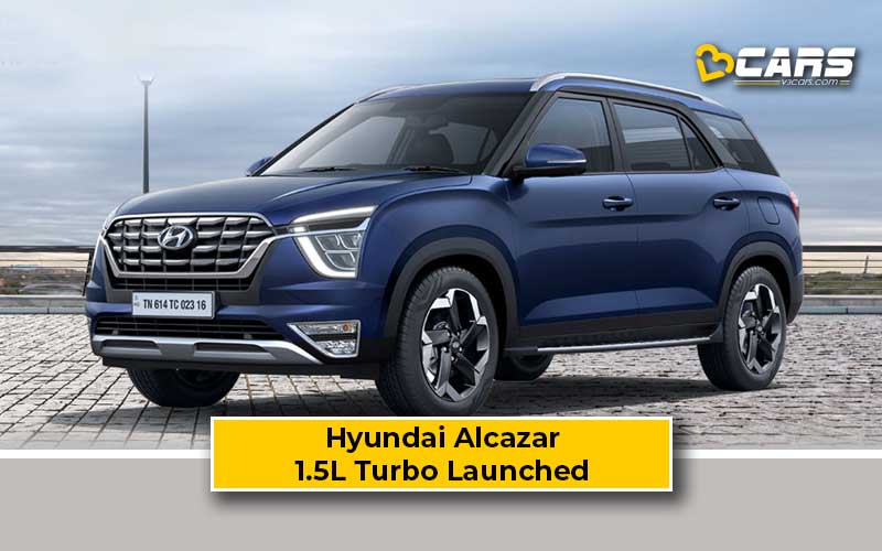 Hyundai Alcazar Turbo Petrol Launched At Rs. 16.75 Lakh