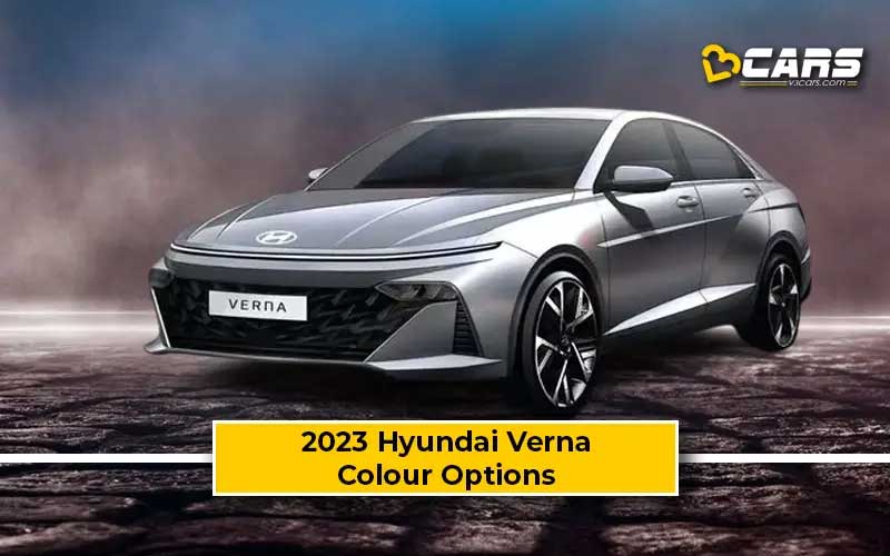 2023 Hyundai Verna Colour Options Revealed