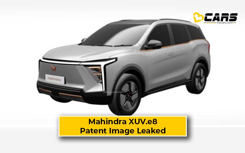 2024 Mahindra XUV.e8 Design Patent Images Leaked