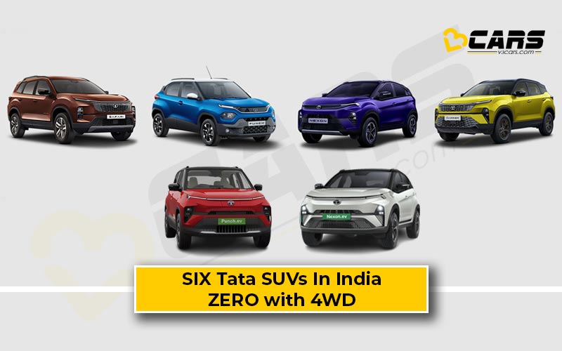 Tata Motors Only Major SUV Car Maker Without 4 Wheel Drive