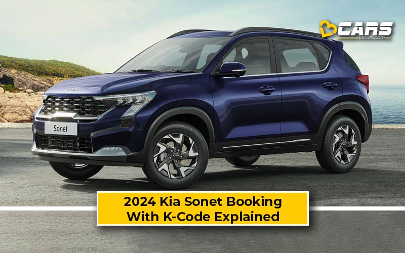 Kia Sonet Facelift Pre-Booking With K-Code Explained