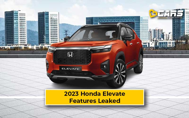 Honda Elevate SUV Variants Wise Features Leaked