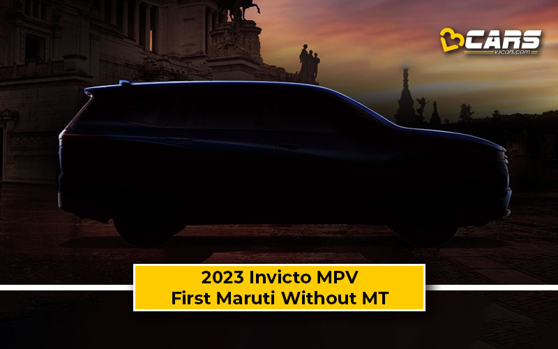 2023 Invicto To Be First Maruti Without A Manual Gearbox