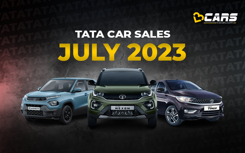 July 2023 Tata Car Sales Analysis - YoY, MoM Change, 6-Month Trend