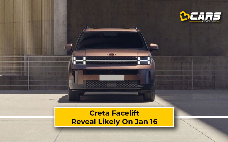 New Hyundai Creta 2025 Facelift Reveal Likely On Jan 16