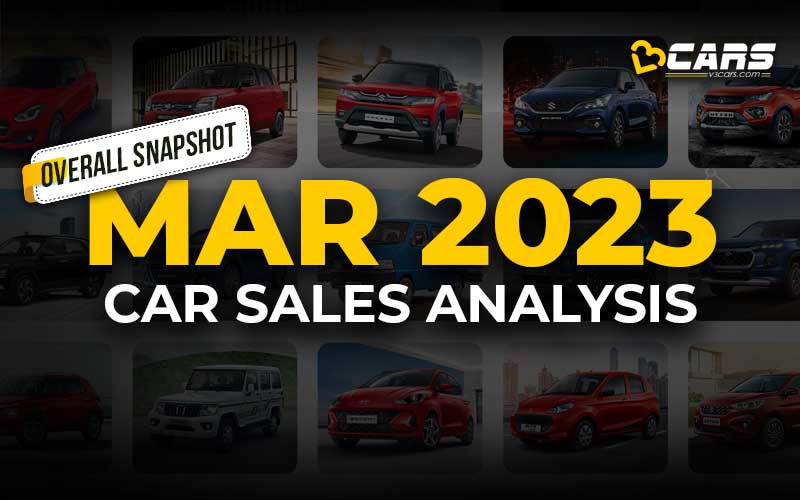 March 2023 Overall Car Sales Analysis 6Month Trend