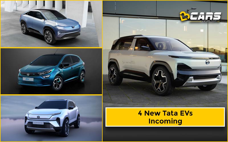 Tata Reveal Curvv Ev Harrier Ev Sierra Ev Altroz Ev Launch Details