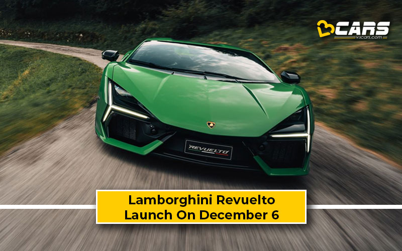 Revuelto V12 Hybrid Supercar India Launch On December 6