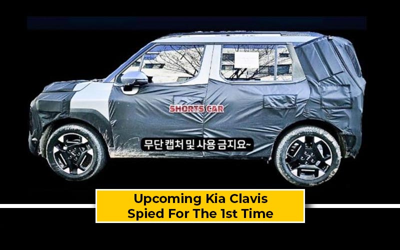 Kia Clavis Small SUV Spied For The First Time