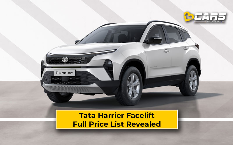 Tata Harrier Now Available With Dual Tone Colour Options; Priced