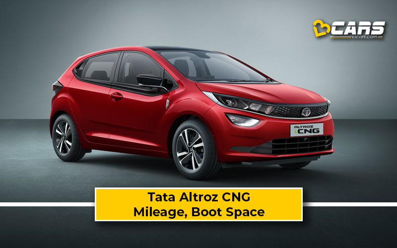 Tata Altroz CNG Fuel Efficiency, Boot Space Revealed