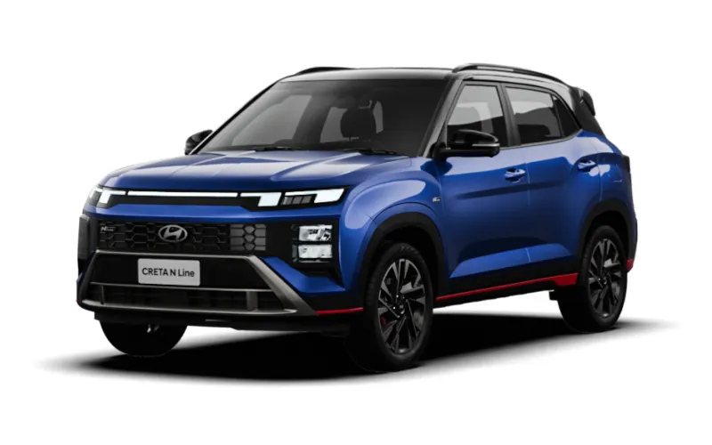 Creta N Line Thunder Blue