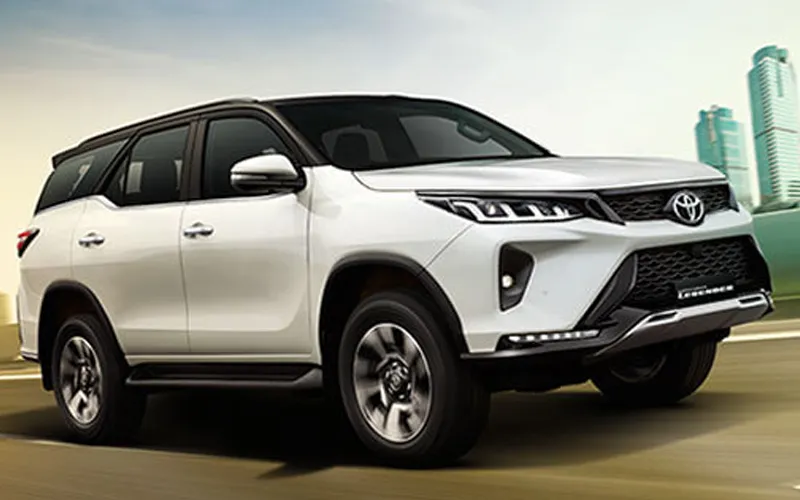 Toyota Fortuner Colours - All Colour Images of 2024 Fortuner